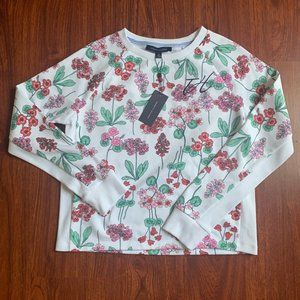 New women's Tommy Hilfiger floral sweater